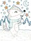 CreArt Cute Badger Paint by Numbers Kit for Kids - Painting Arts and Crafts for Ages 7 and Up